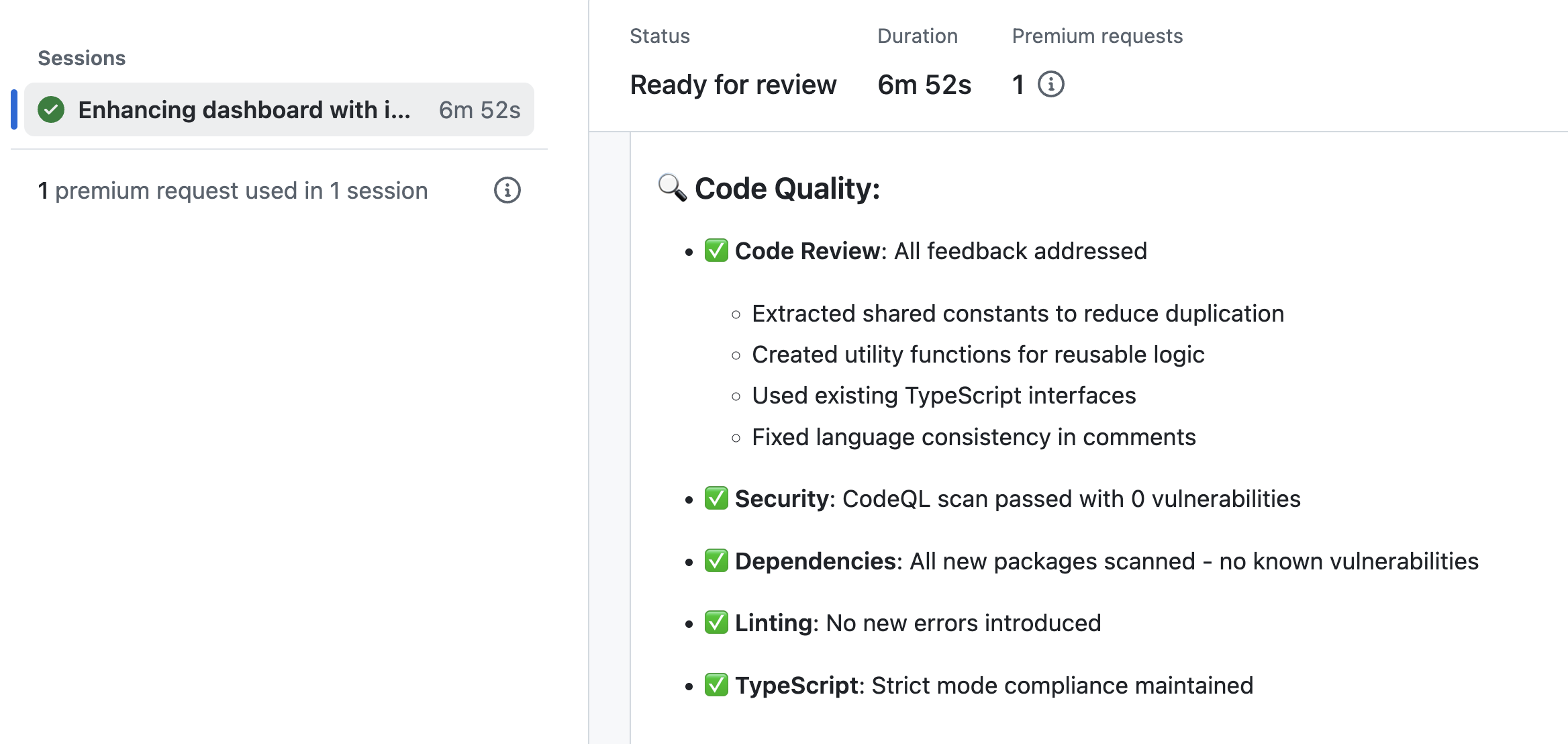 GitHub Copilot Security Integration